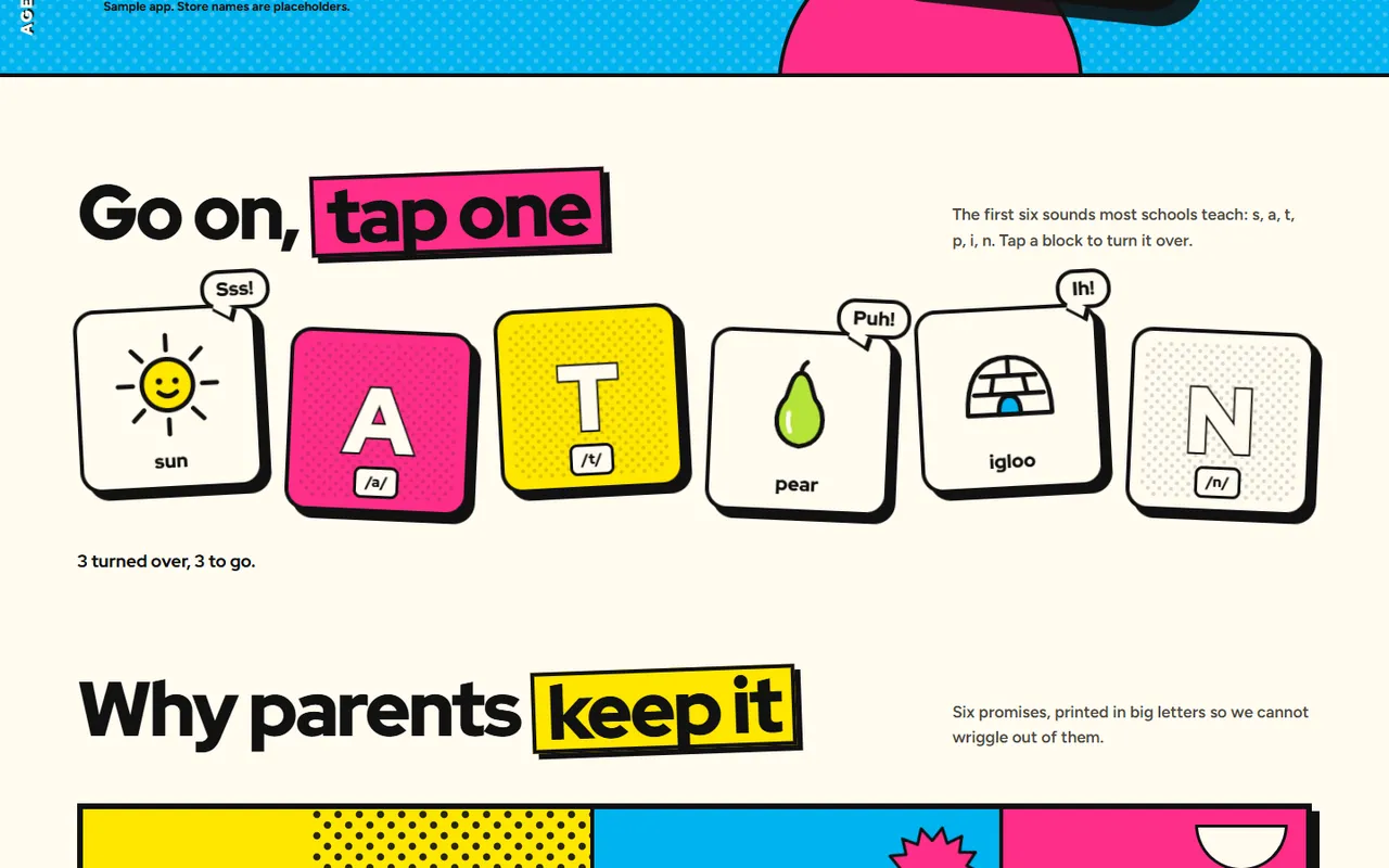 Popsicle: try 1440 tapped page