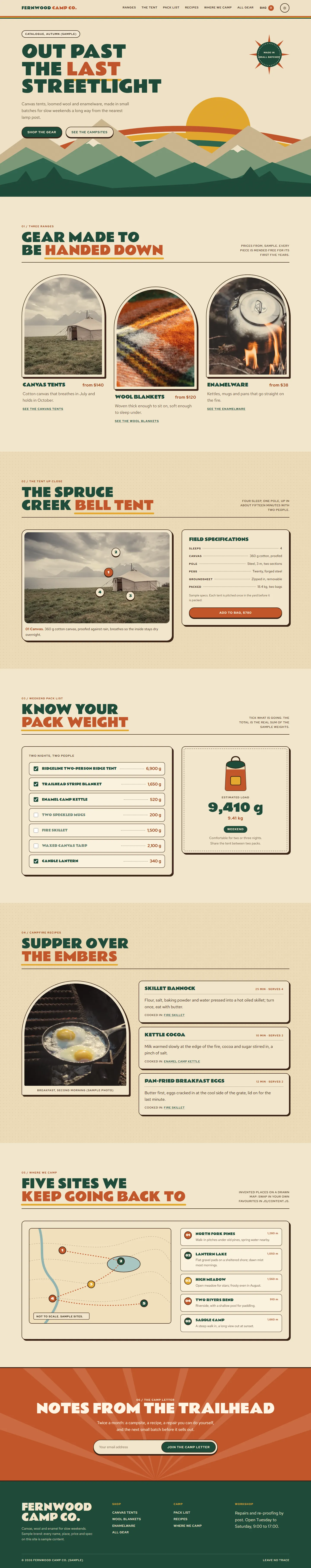 Trailhead home page, light theme, at 1440 pixels wide